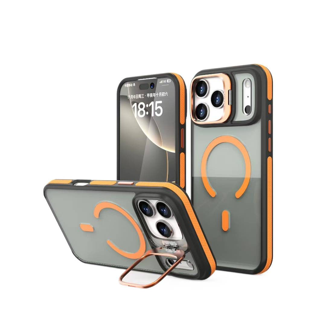 Magnetic Phone Case with Lens Holder