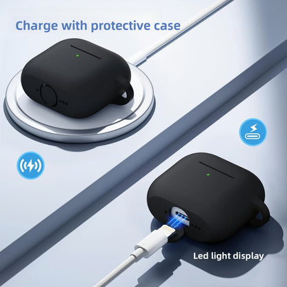 Silicone bluetooth earphone case